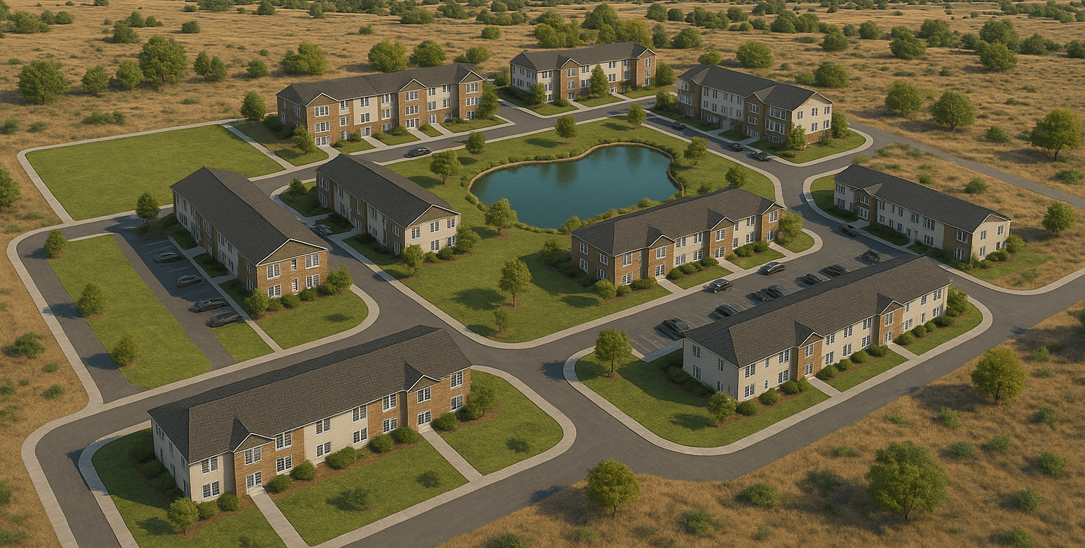 Image of a housing development